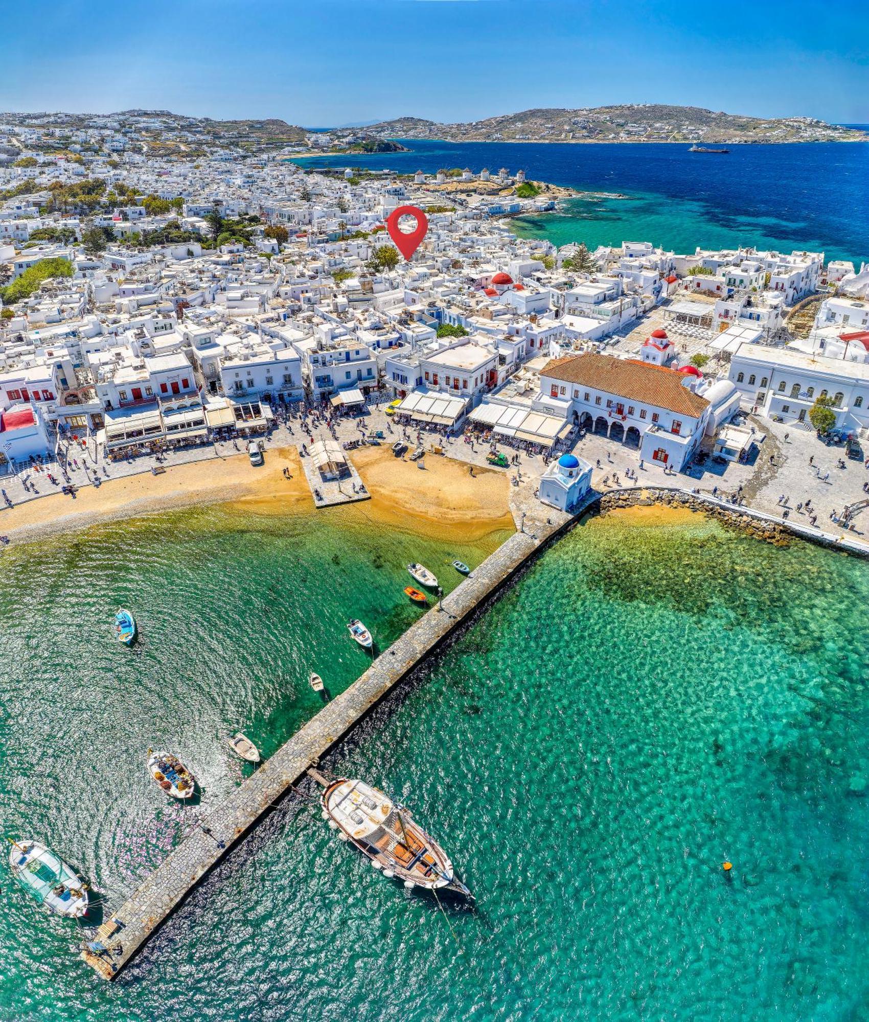 Skepi Town Houses Mykonos Town Exterior foto